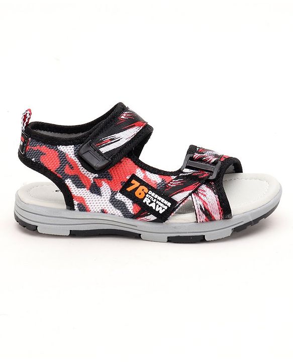 Cute Walk by Babyhug Sandals  - Red