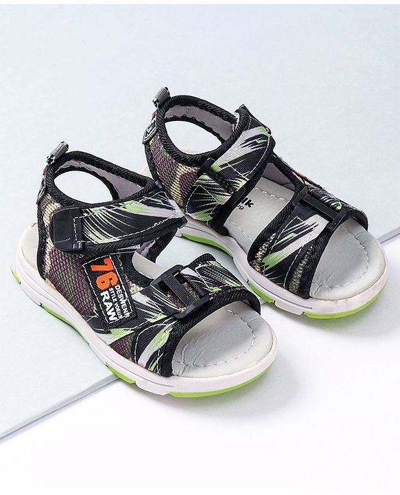 Cute Walk by Babyhug Sandals -  Green