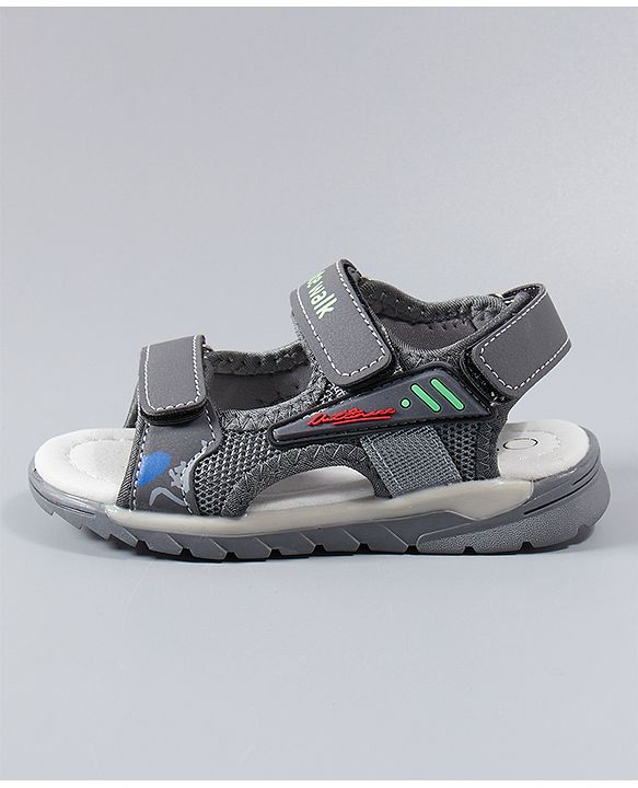 Cute Walk by Babyhug Sandals  - Grey