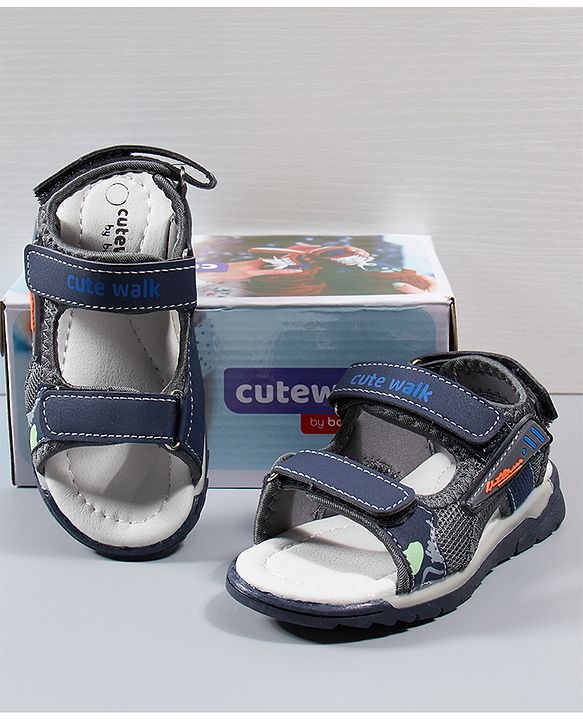 Cute Walk by Babyhug Sandals  - Blue