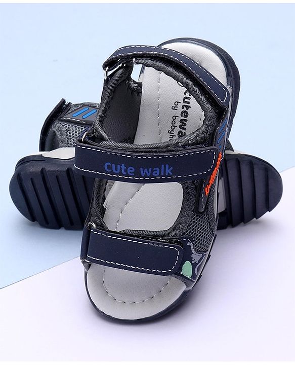 Cute Walk by Babyhug Sandals  - Blue