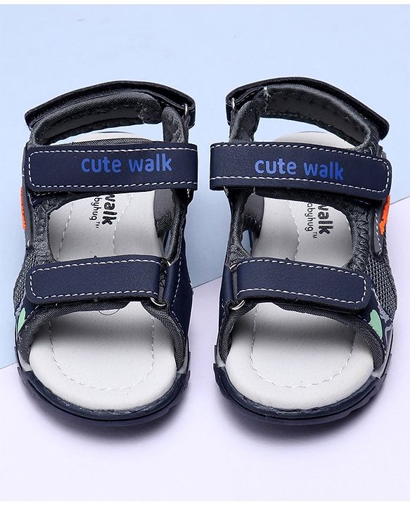 Cute Walk by Babyhug Sandals  - Blue