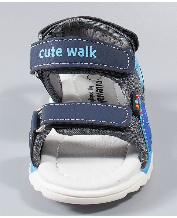 Cute Walk by Babyhug Casual Sandals - Blue