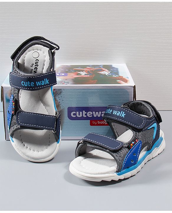 Cute Walk by Babyhug Casual Sandals - Blue