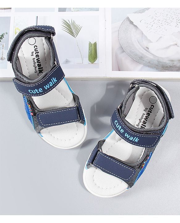 Cute Walk by Babyhug Casual Sandals - Blue