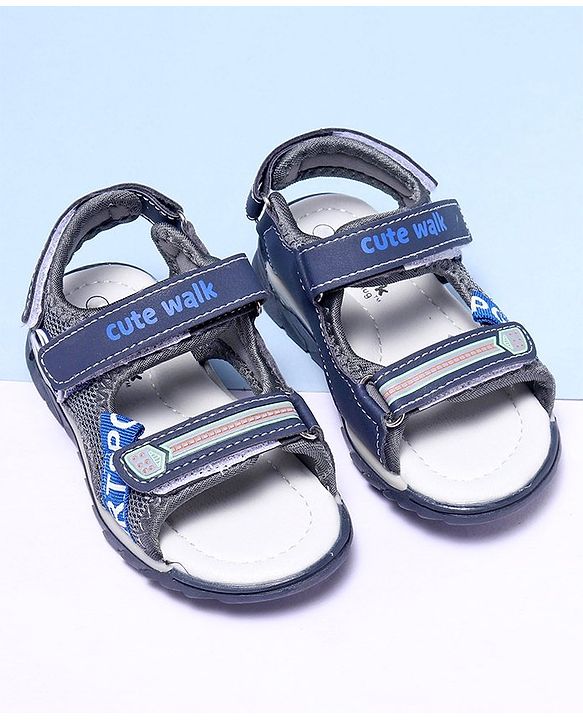 Cute Walk by Babyhug Sandals Boy Blue 23