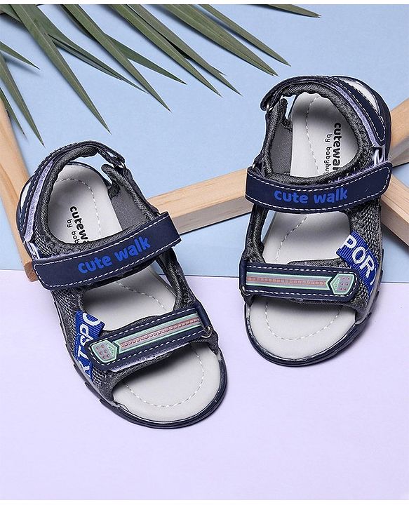 Cute Walk by Babyhug Sandals Boy Blue 23