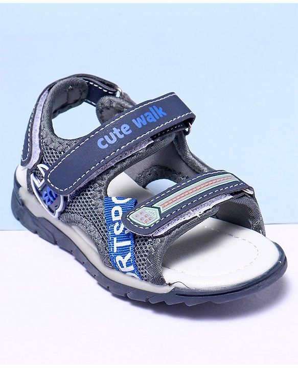 Cute Walk by Babyhug Sandals Boy Blue 23