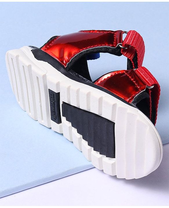 Cute Walk by Babyhug Sandals - Red