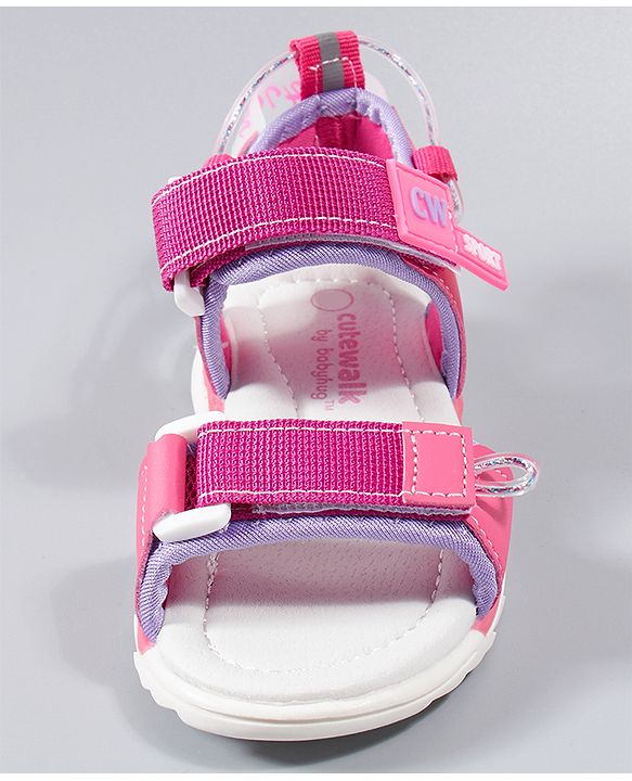 Cute Walk by Babyhug Casual Sandals - Pink