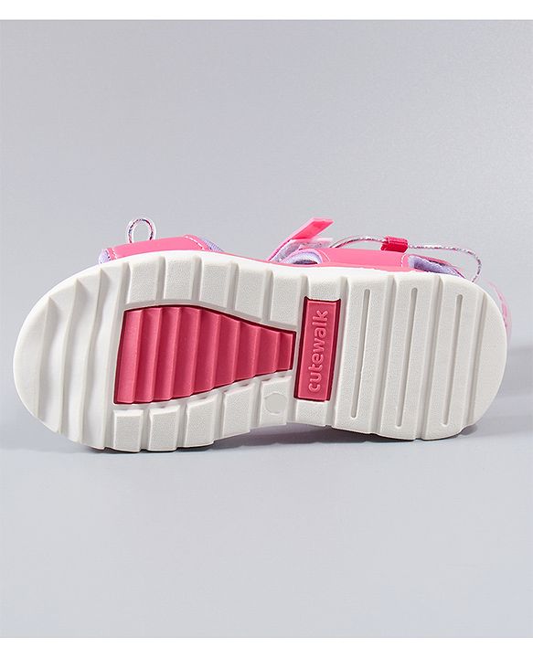 Cute Walk by Babyhug Casual Sandals - Pink