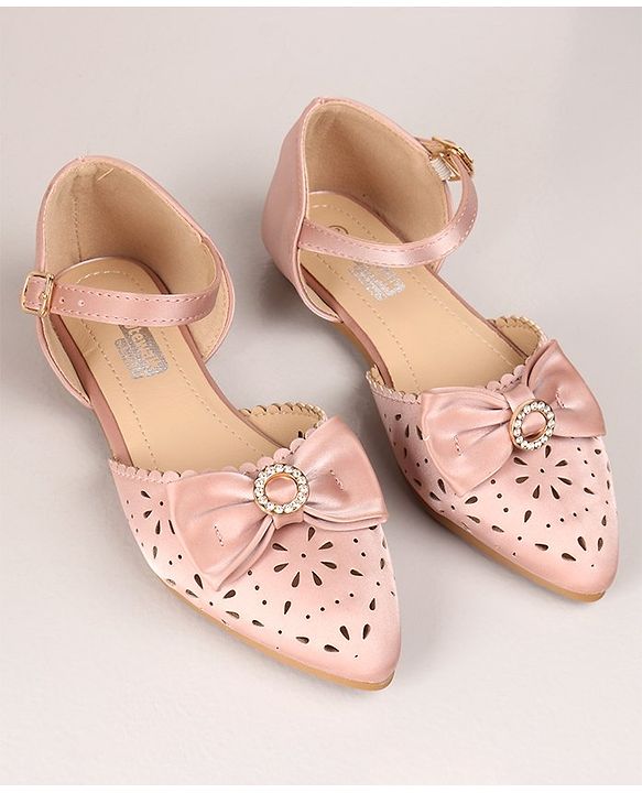 Cute Walk by Babyhug Laser Cut Sandals - Pink