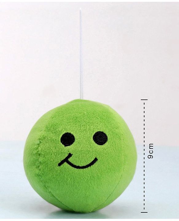 Babyhug Soft Smiley Balls Set of 7|Colorful Plush Balls for Toddlers|Boosts Sensory, Motor & Social Skills|Safe & Interactive|Learning Through Play|BIS|Ideal Gift|2+ Months|Multicolor