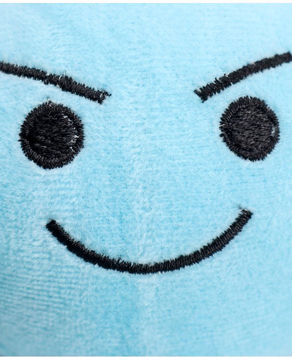 Babyhug Soft Smiley Balls Set of 7|Colorful Plush Balls for Toddlers|Boosts Sensory, Motor & Social Skills|Safe & Interactive|Learning Through Play|BIS|Ideal Gift|2+ Months|Multicolor