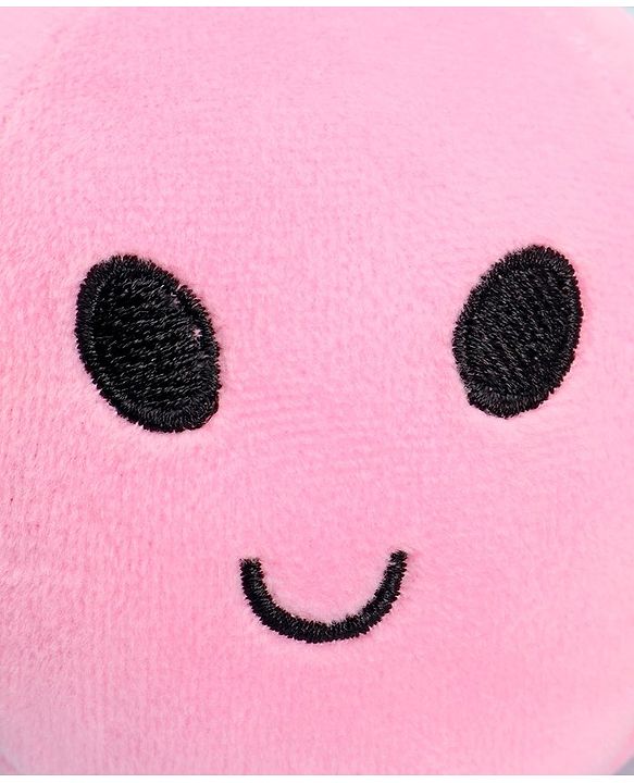 Babyhug Soft Smiley Balls Set of 7|Colorful Plush Balls for Toddlers|Boosts Sensory, Motor & Social Skills|Safe & Interactive|Learning Through Play|BIS|Ideal Gift|2+ Months|Multicolor