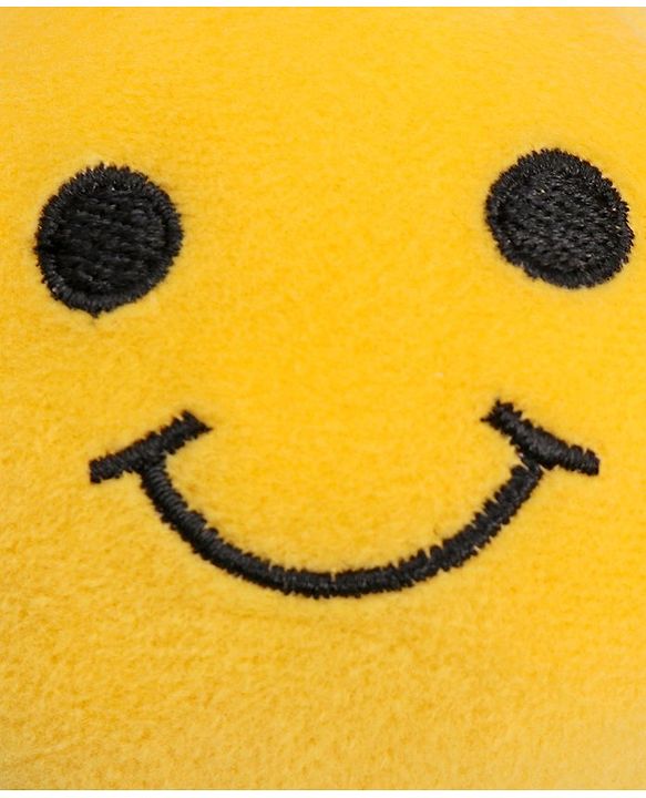 Babyhug Soft Smiley Balls Set of 7|Colorful Plush Balls for Toddlers|Boosts Sensory, Motor & Social Skills|Safe & Interactive|Learning Through Play|BIS|Ideal Gift|2+ Months|Multicolor