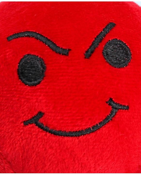 Babyhug Soft Smiley Balls Set of 7|Colorful Plush Balls for Toddlers|Boosts Sensory, Motor & Social Skills|Safe & Interactive|Learning Through Play|BIS|Ideal Gift|2+ Months|Multicolor