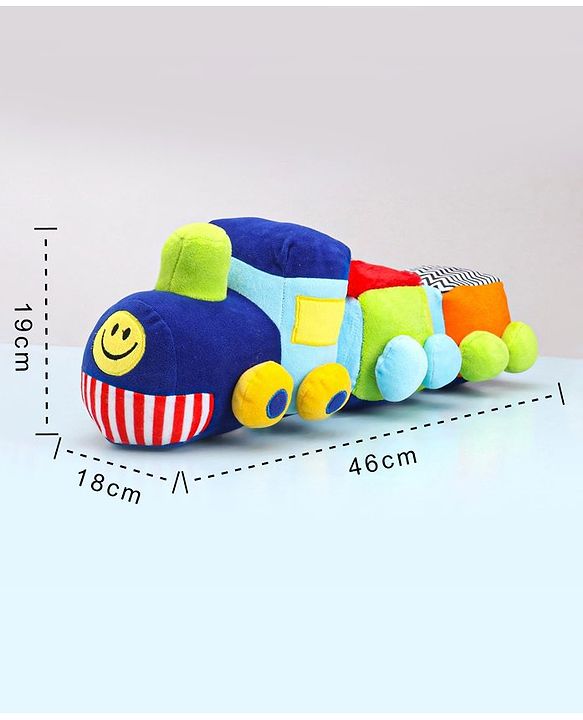 Babyhug Activity Soft Toy Train Multicolour - Length 46 cm