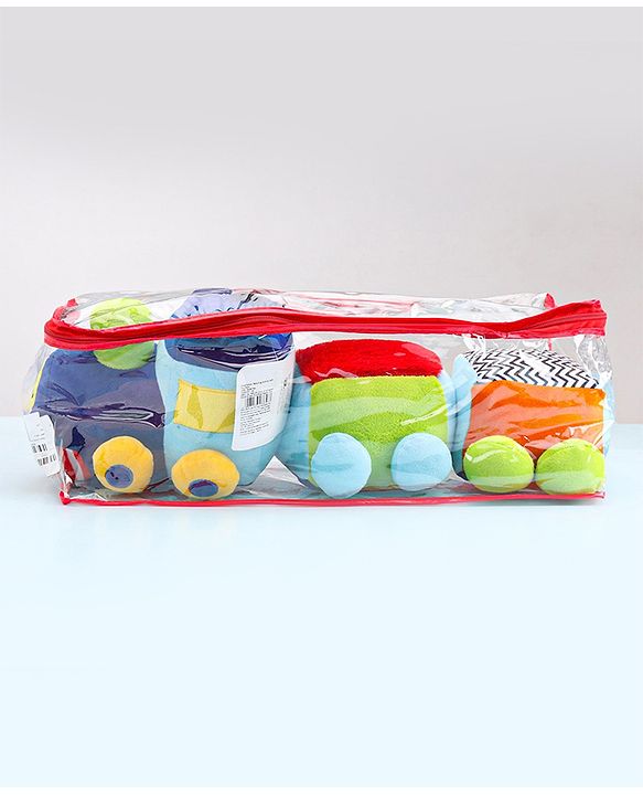 Babyhug Activity Soft Toy Train Multicolour - Length 46 cm