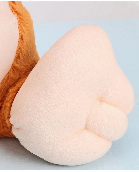 Babyhug Monkey Soft Toy Brown - Height 40 cm