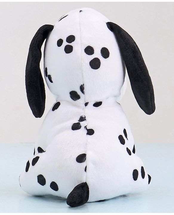 Babyhug Dog Soft Toy Pack of 2 Black Brown - Height 15 cm