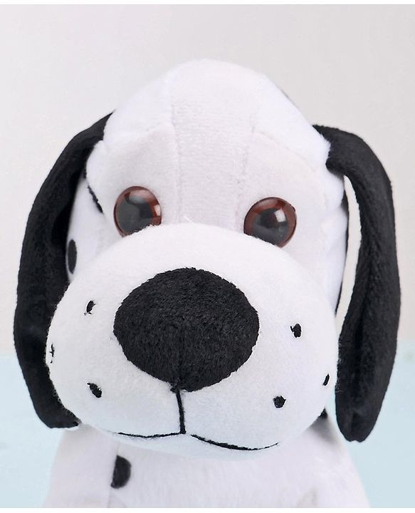 Babyhug Dog Soft Toy Pack of 2 Black Brown - Height 15 cm