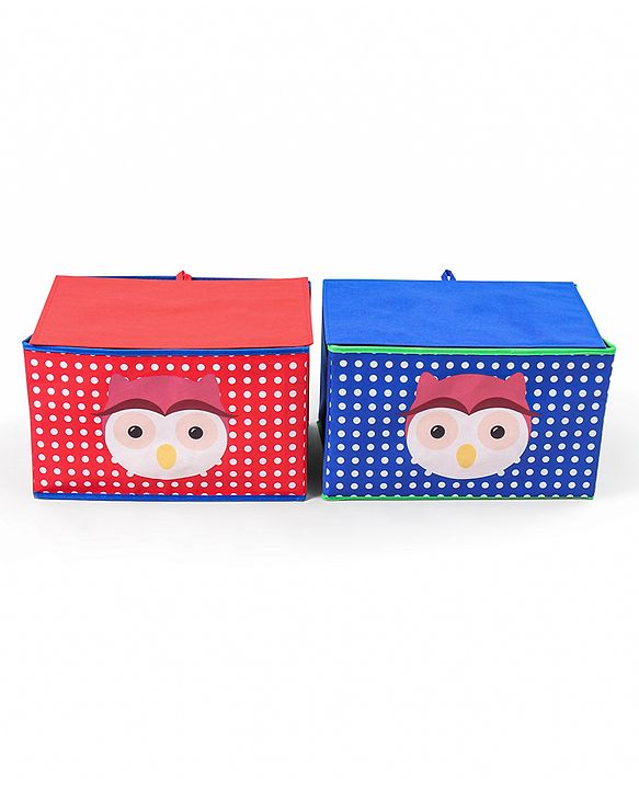 Babyhug 9 Bins Storage Organizer Animal Print - Multicolor