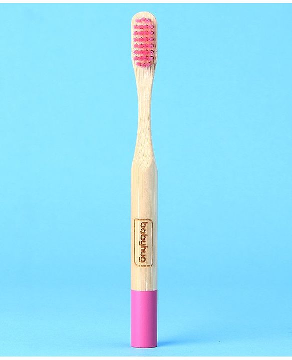 Babyhug Bamboo Toothbrushes Pack of 4 - Multicolor