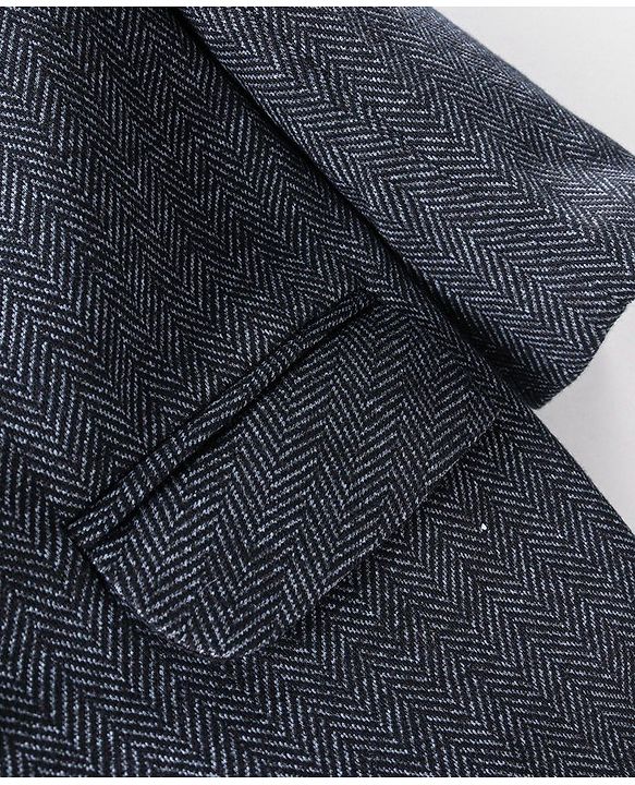 Babyhug Full Sleeves Blazer - Black