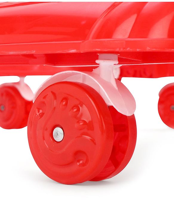 Babyhug Walker Bear Face - Red (Seat Print & Color May Vary)