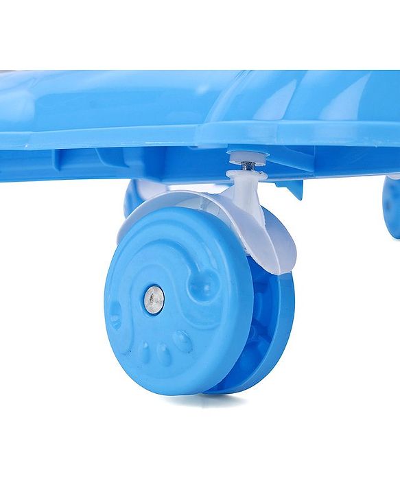Babyhug Walker Monkey Face - Blue (Seat Print & Color May Vary)