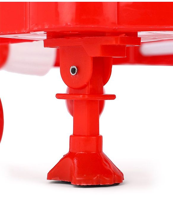 Babyhug Rabit Walker cum Rocker With Parental Push Handle - Red (Seat Print & Color May Vary)