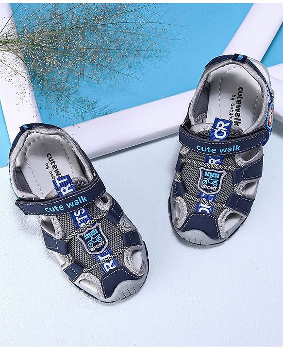 Cute Walk by Babyhug Sandals  - Blue