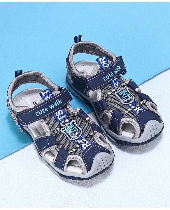 Cute Walk by Babyhug Sandals  - Blue