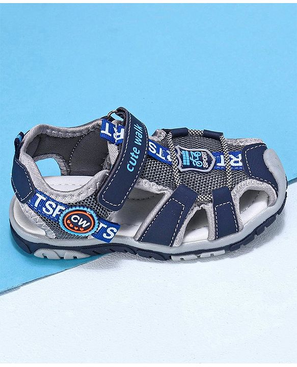 Cute Walk by Babyhug Sandals  - Blue