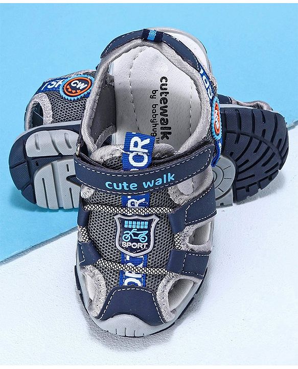 Cute Walk by Babyhug Sandals  - Blue