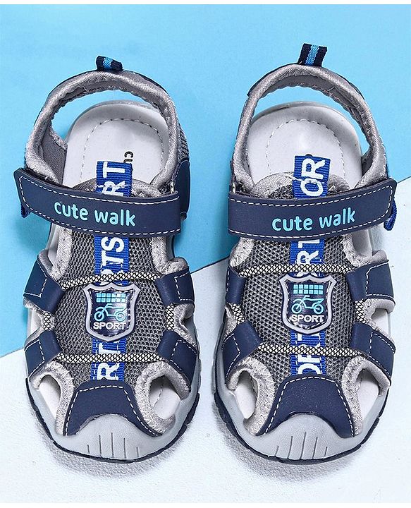 Cute Walk by Babyhug Sandals  - Blue