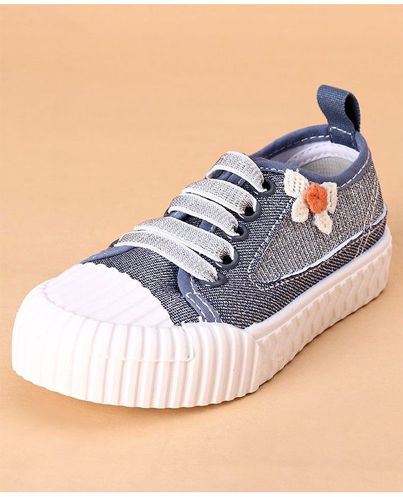 Cute Walk by Babyhug Casual Shoes With Lace - Blue