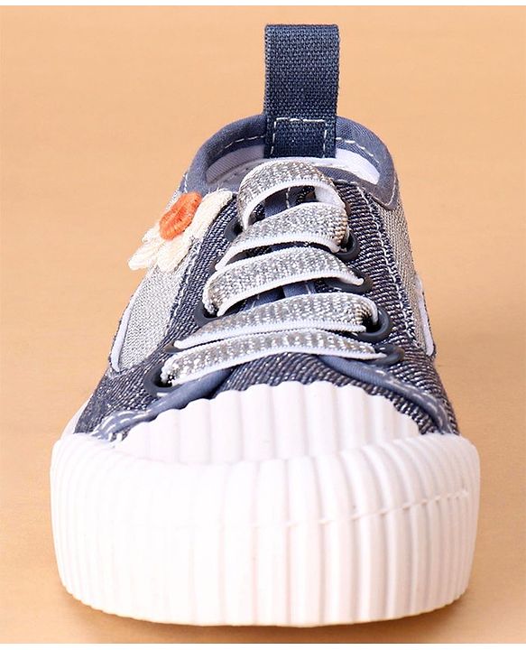 Cute Walk by Babyhug Casual Shoes With Lace - Blue