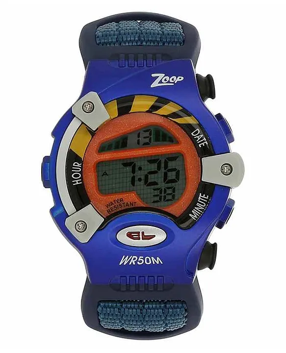 Zoop C4041Pp01 Yellow/Grey Digital Watch | Watches (Unisex)