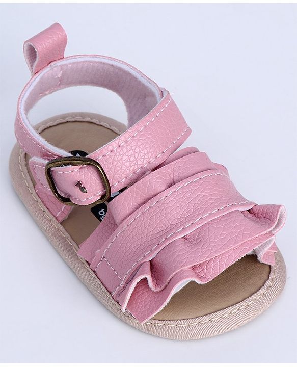 Cute Walk by Babyhug Sandals Style Booties - Pink