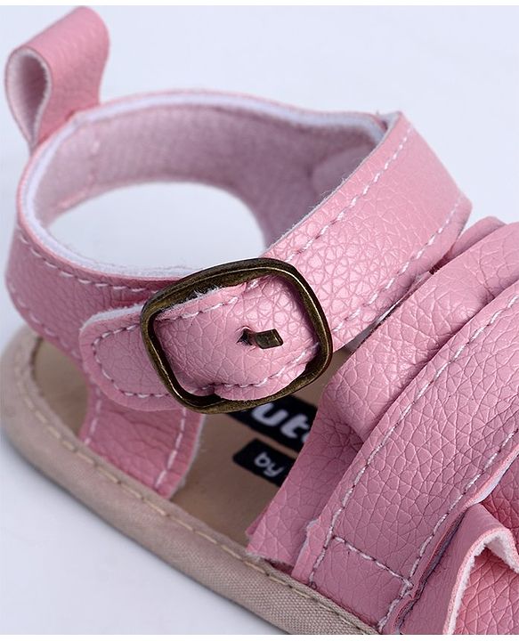 Cute Walk by Babyhug Sandals Style Booties - Pink