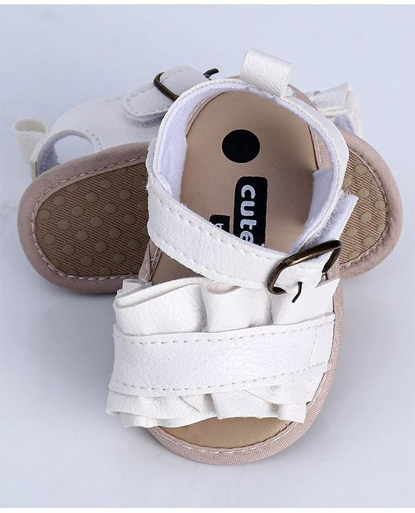 Cute Walk by Babyhug Sandals Style Booties - Pink