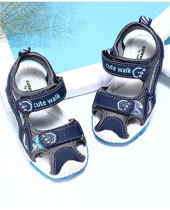 Cute Walk by Babyhug Sandals - Blue