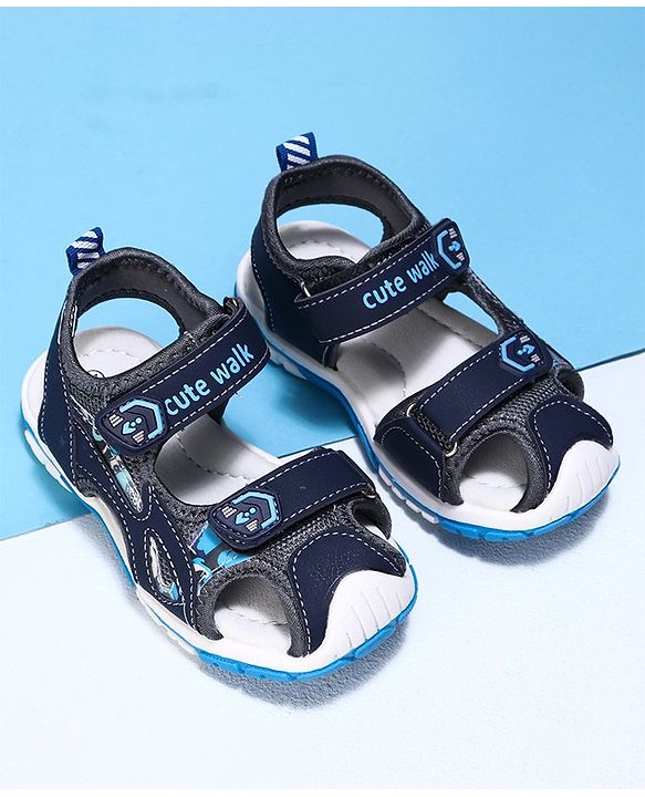 Cute Walk by Babyhug Sandals - Blue