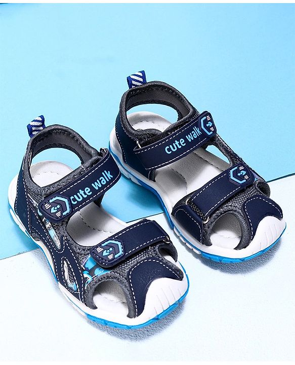 Cute Walk by Babyhug Sandals - Blue