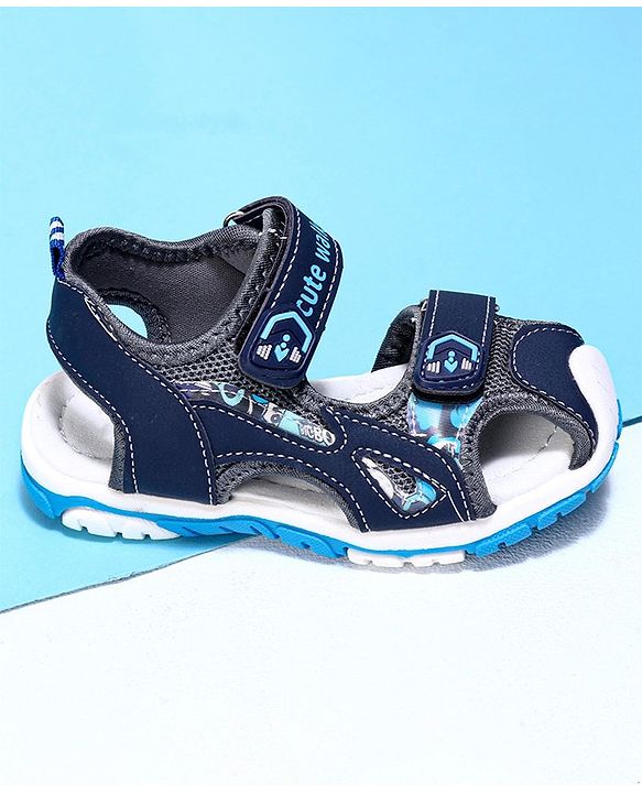 Cute Walk by Babyhug Sandals - Blue