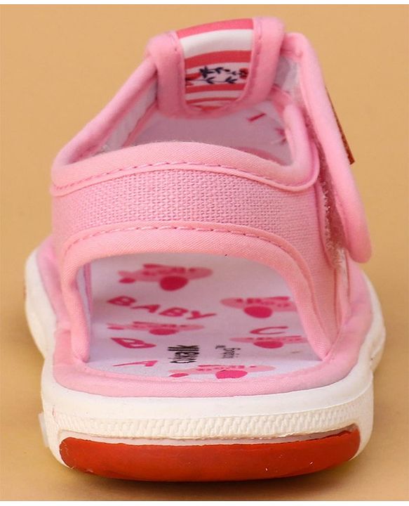 Cute Walk by Babyhug Sandals Mushroom Patch - Pink