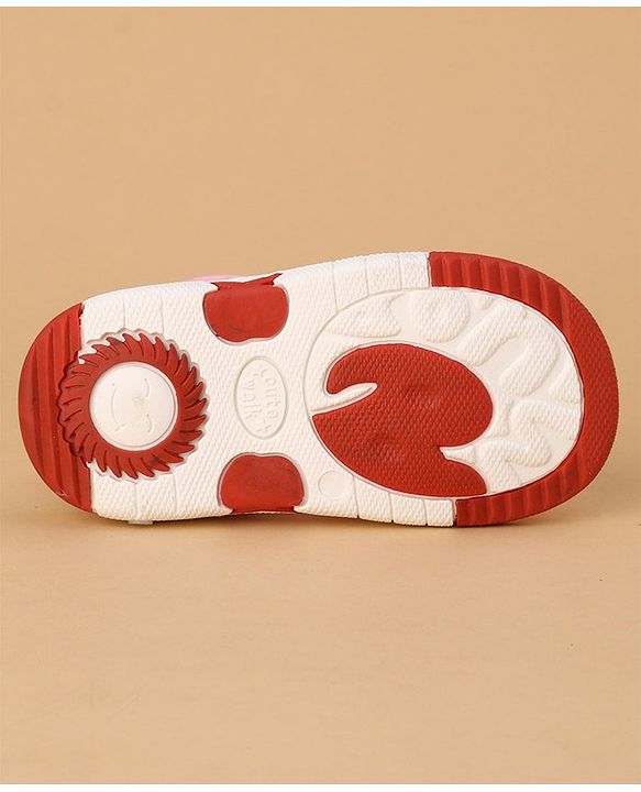 Cute Walk by Babyhug Sandals Mushroom Patch - Pink