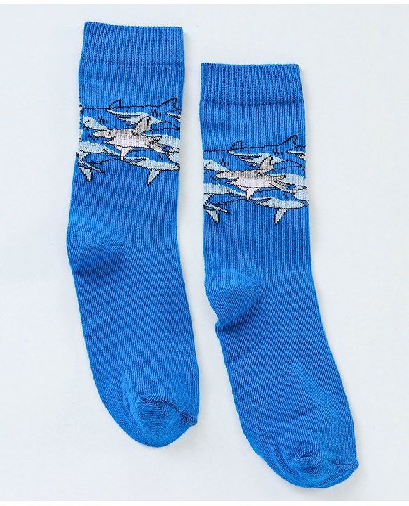 Pine Kids Anti Bacterial Socks Set of 3 Pairs - Blue Navy